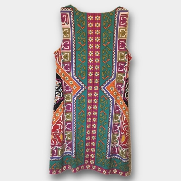 Nicole by Nicole Miller Pullover Bohemian Print, Scoop Neck, Sleeveless … - Picture 6 of 6